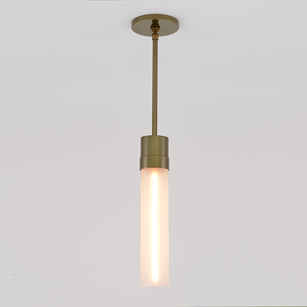 2134 Glass Cylinder Pendant Ceiling